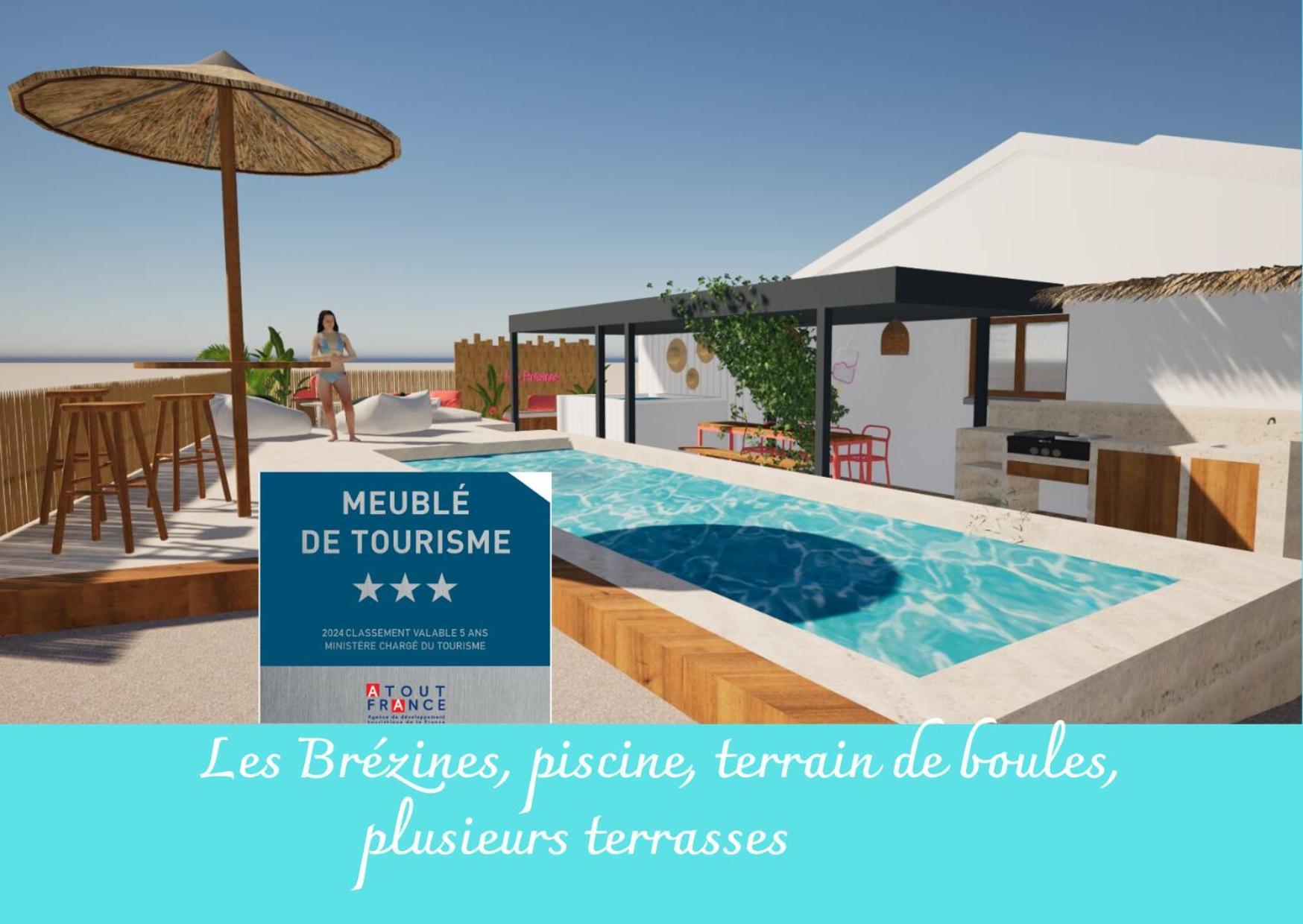 Les Brezines - Maison Clim Terrasse Piscine Au Coeur De Mus Maisoncarreeconciergerie エクステリア 写真